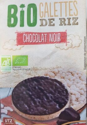 Galettes de Riz au Chocolat Noir BIO - Prodotto - en