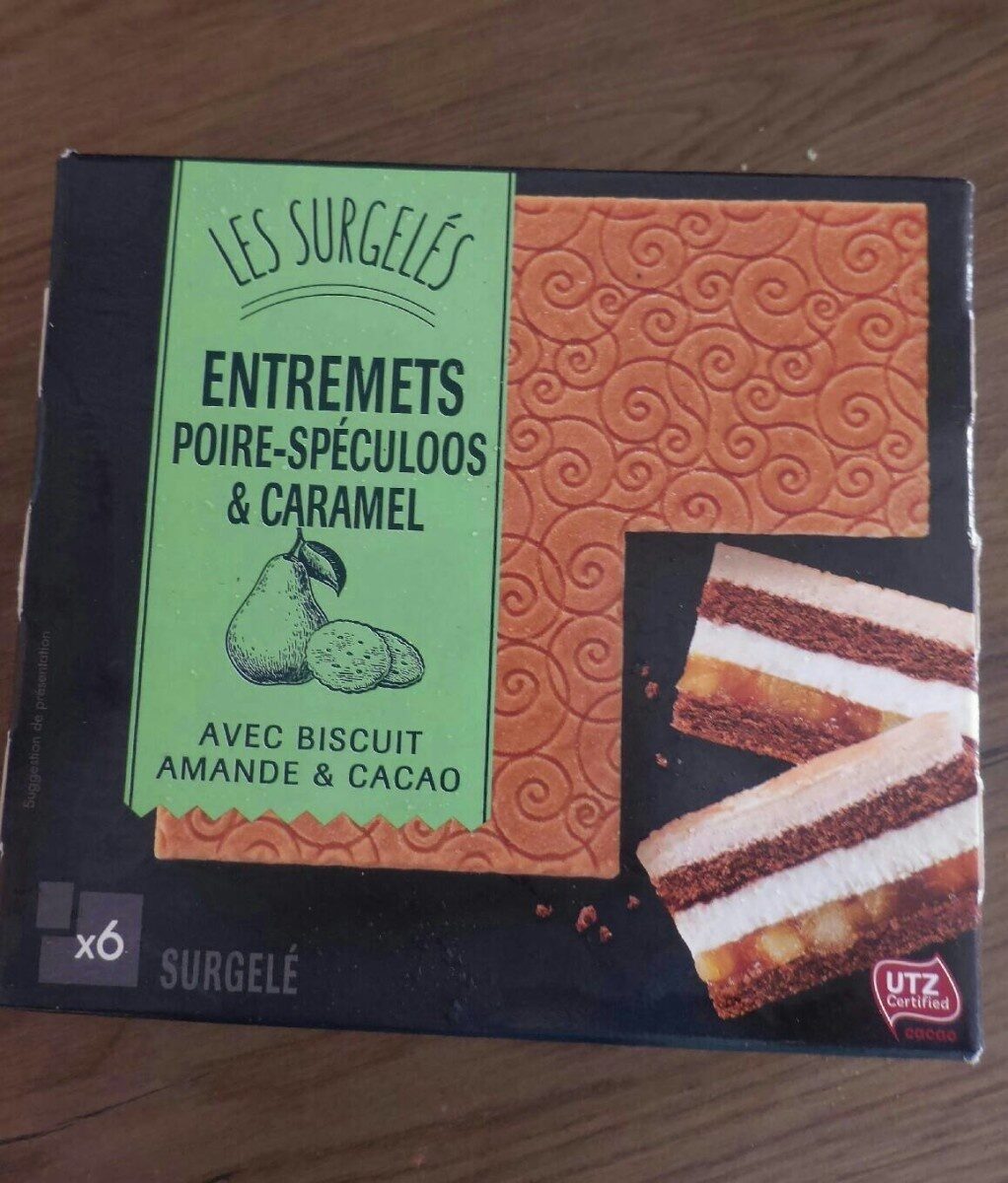 Gâteau Surgelé Poire-Speculoos - Prodotto - fr
