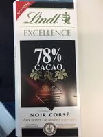 Lindt Excellence 78% cocoa - Prodotto - en