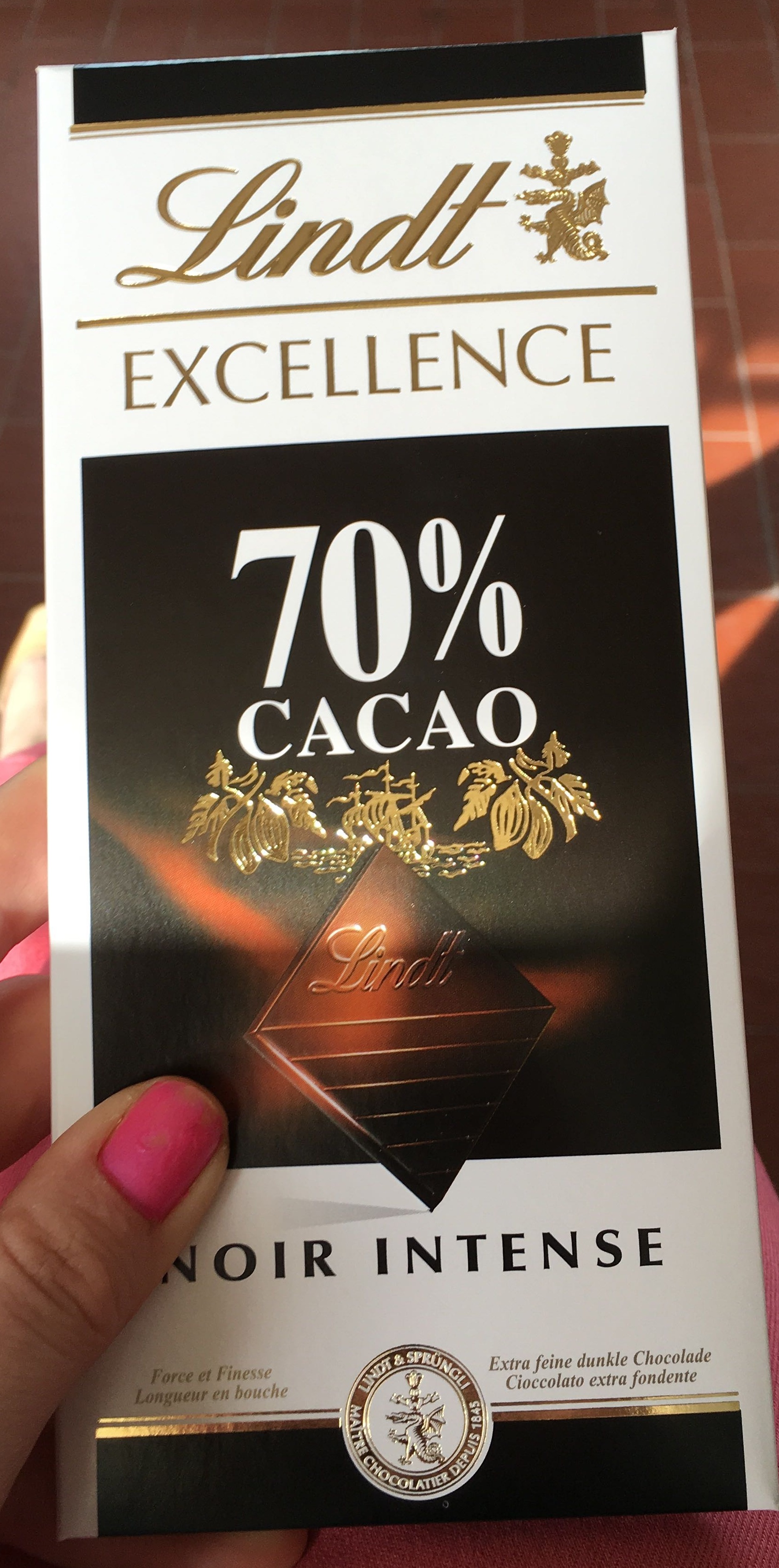Lindt Chocolate Excellence - Prodotto