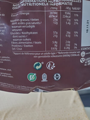 Céréales Extra Pépites Chocolat Noisettes - Istruzioni per il riciclaggio e/o informazioni sull'imballaggio - fr