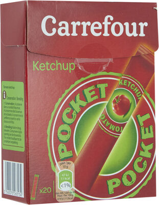 Ketchup pocket x20 - Prodotto - fr