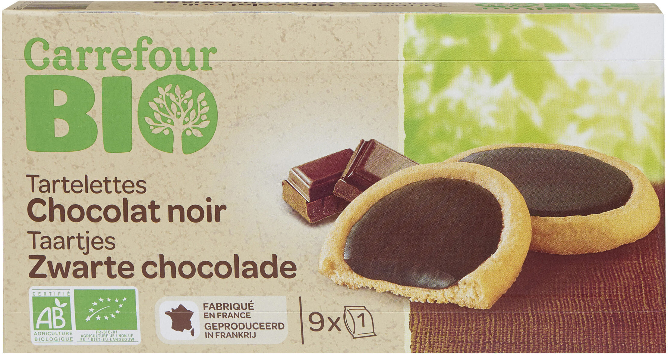 Tartelettes au Chocolat noir - Prodotto - fr