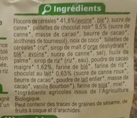 Muesli croustillant chocolat - Ingredienti - fr