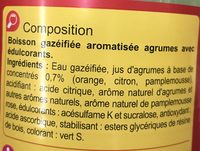 Saveur agrum' - Ingredienti - fr
