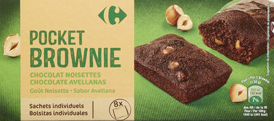 Brownie pocket chocolat et noisettes - Prodotto - fr
