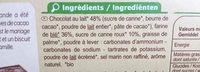 Biscuits chocolat au lait - Ingredienti - fr
