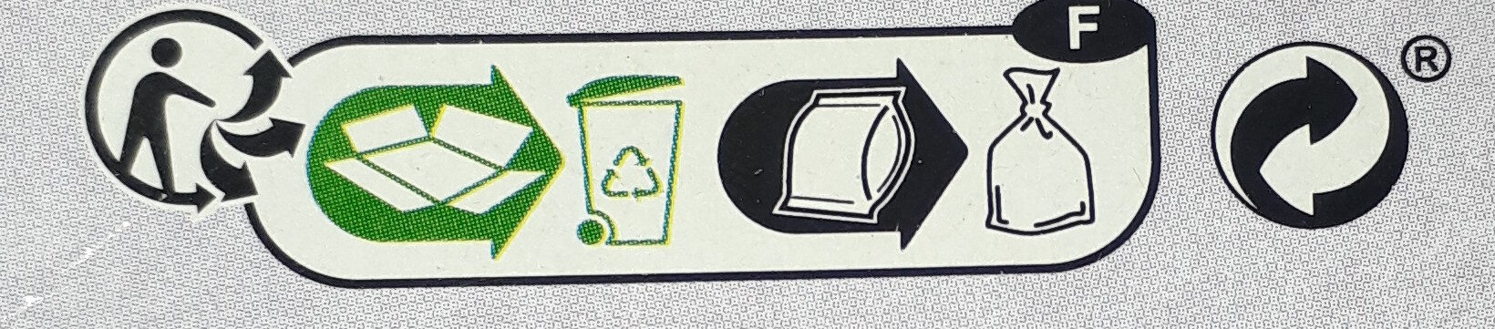 Les Tablettes AU CHOCOLAT AU LAIT - Istruzioni per il riciclaggio e/o informazioni sull'imballaggio - fr