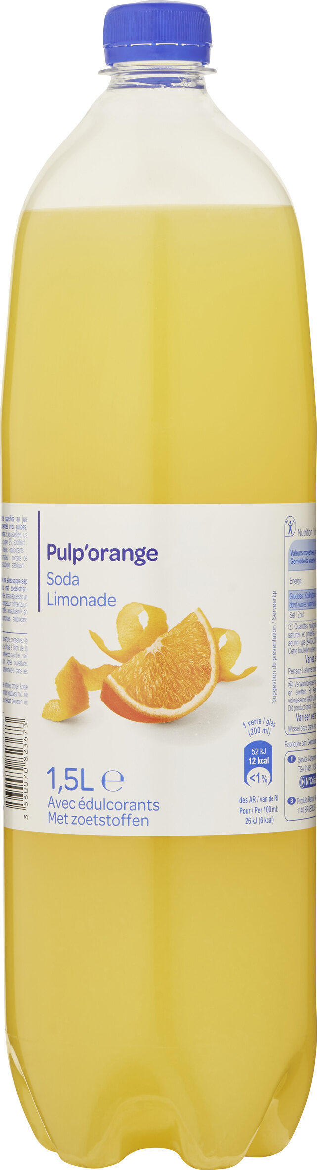 Pulp'Orange* Soda - Prodotto - fr