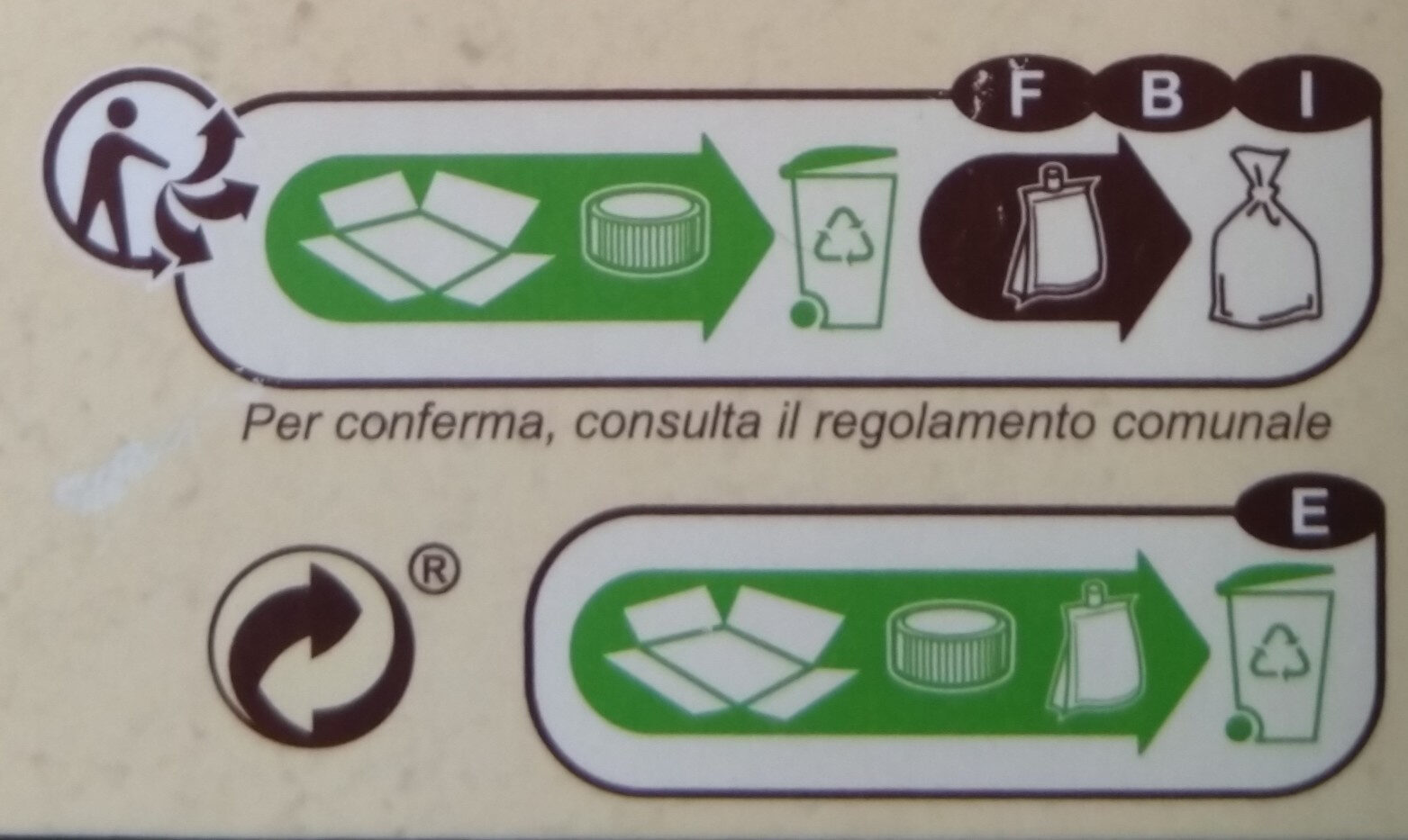 Pomme Banane Sans sucres ajoutés* - Istruzioni per il riciclaggio e/o informazioni sull'imballaggio - fr