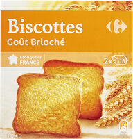 Biscottes goût brioché - Prodotto - fr