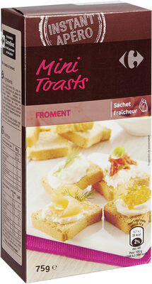 Mini Toasts - Froment - Prodotto - fr