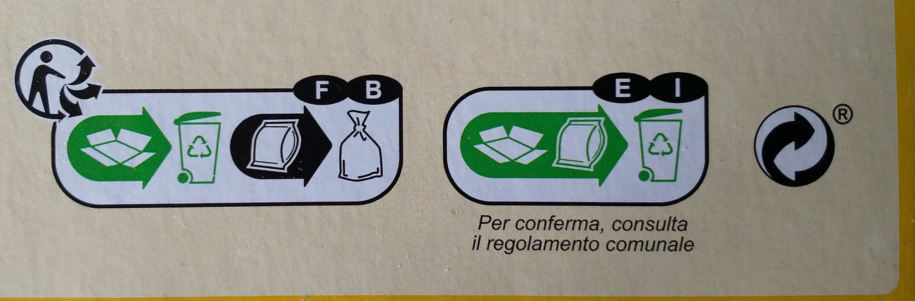 Petit beurre original - Istruzioni per il riciclaggio e/o informazioni sull'imballaggio - fr