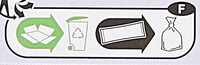 La barre Cookies - Istruzioni per il riciclaggio e/o informazioni sull'imballaggio - fr