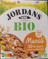 Muesli bio 36% fruits, noix & graines - Prodotto - fr