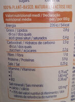 Alpro almond - Valori nutrizionali - it