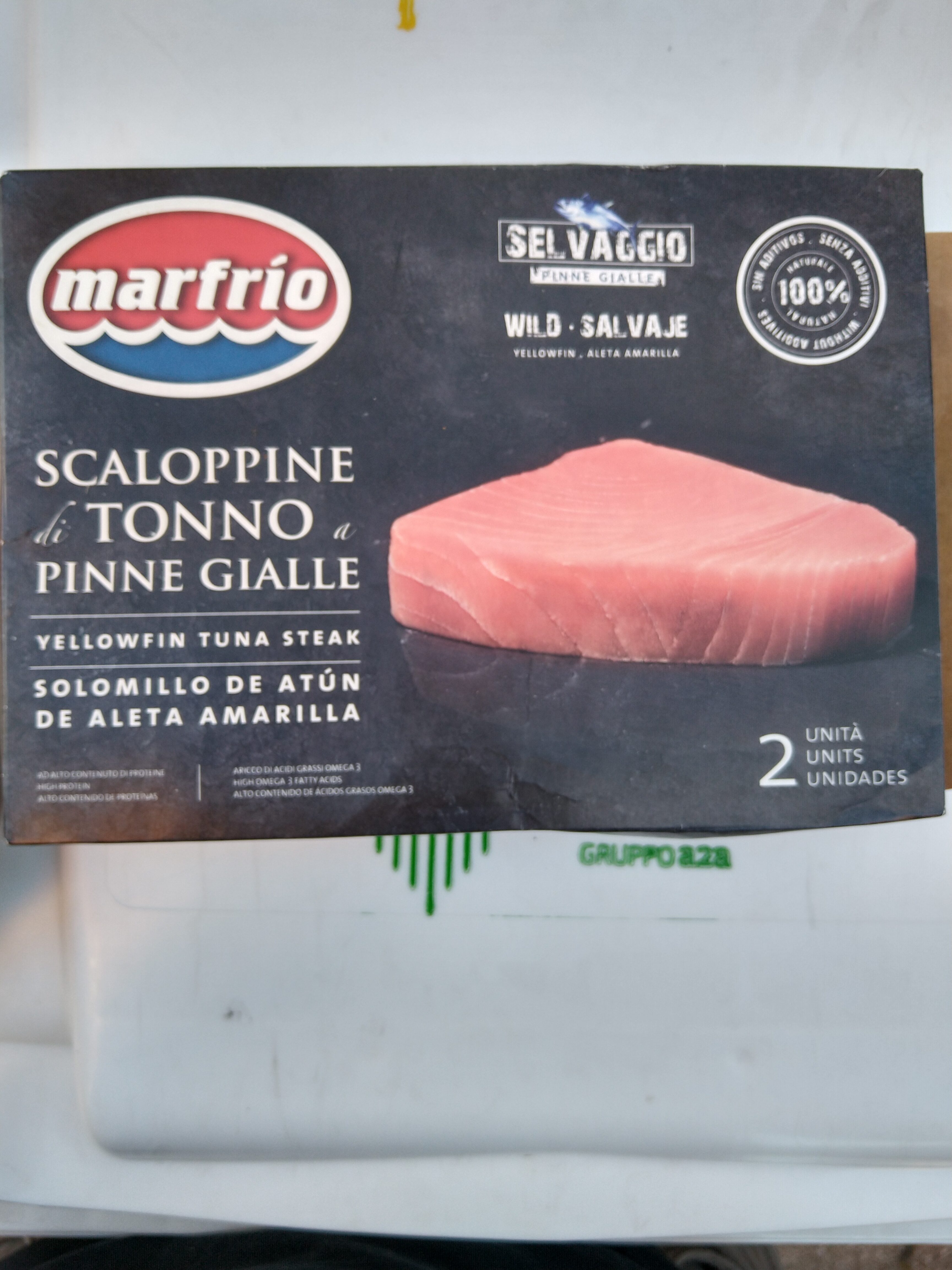 scaloppine di tonno pinne gialle - Istruzioni per il riciclaggio e/o informazioni sull'imballaggio - it