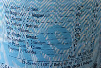 S.PELLEGRINO eau minérale naturelle gazeuse 1L - Ingredienti - fr