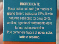 Pasta madre - Ingredienti - it