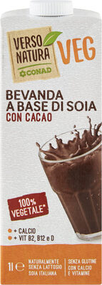 Bevanda a base di soia con cacao - Prodotto - it