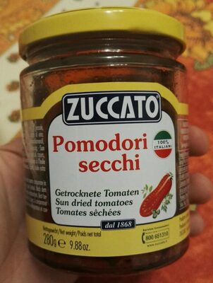 Pomodori secchi (Tomates séchées) 280 g - Zuccato - Prodotto - it