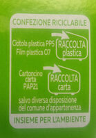 Minestrone di verdure con soia edamame - Istruzioni per il riciclaggio e/o informazioni sull'imballaggio - it