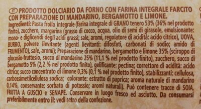 Crostata integrale - Ingredienti - it