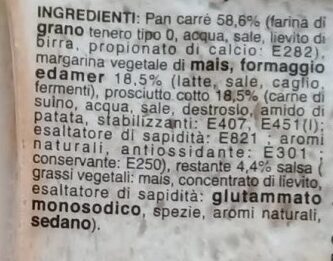 Toast Super Farcito - Ingredienti - it