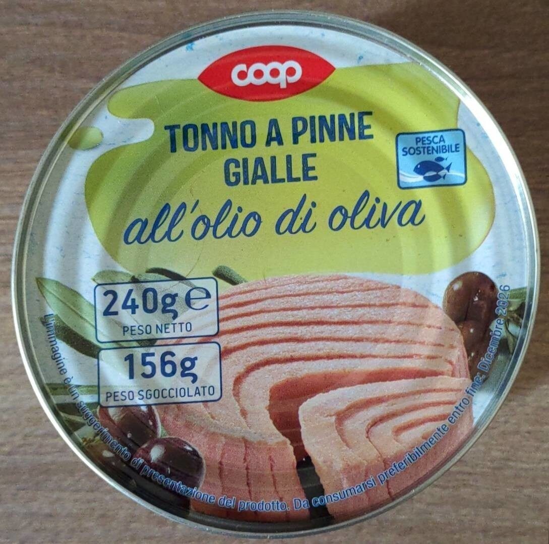 Tonno a Pinne Gialle all'Olio d'Oliva 240g - Prodotto - it