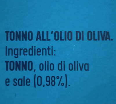 Tonno - Ingredienti - it