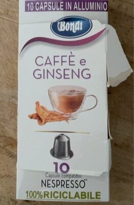Caffè e Ginseng x Nespresso - Prodotto - it
